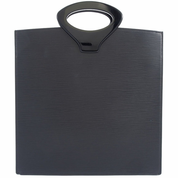 LOUIS VUITTON Black Leather Bag - Picture 3 of 10